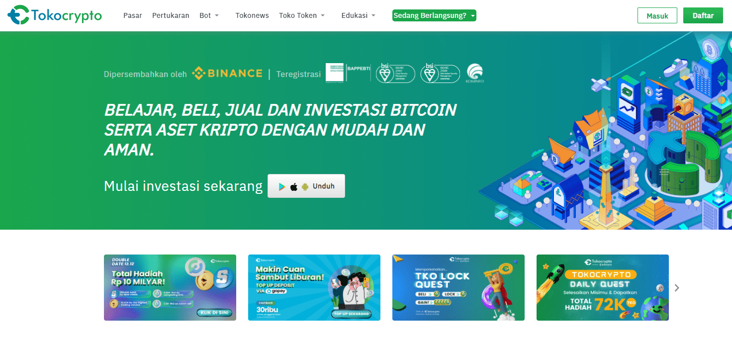 10 Exchange Crypto Terbaik Indonesia Untuk Trading Kripto - Easylabur